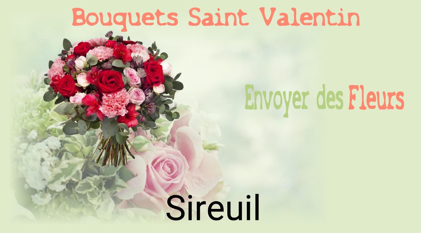 Roses de Saint-Valentin livrées à Sireuil